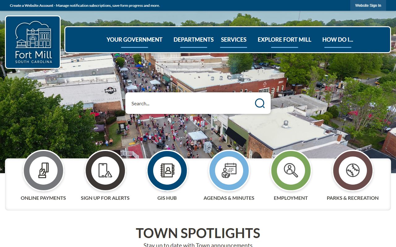 Town of Fort Mill website