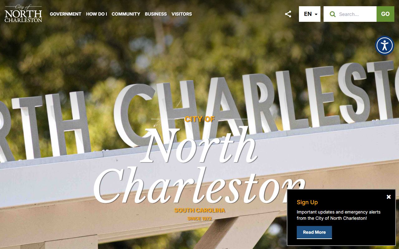 City of North Charleston website