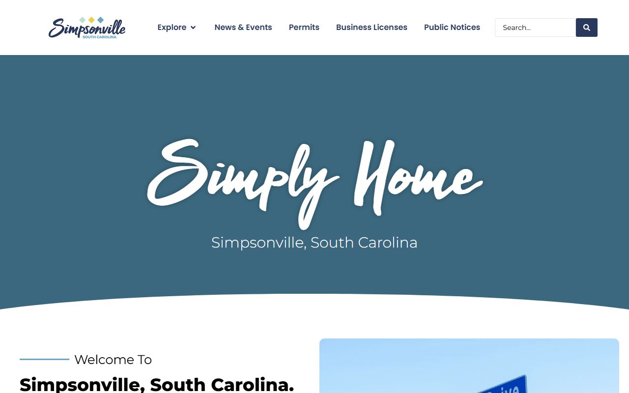 City of Simpsonville website